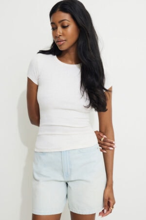 Kerina Wang - White Crewneck Shirt