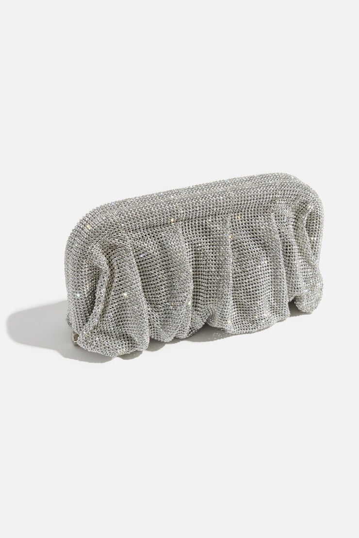 Draped Gem Clutch – Dynamite Clothing
