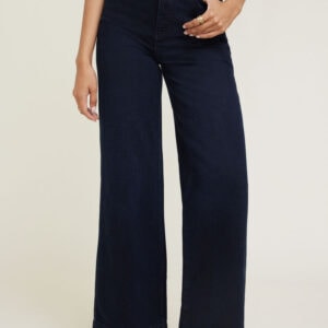 Kerina Wang - Lennon Ultra High Rise Wide Leg Column Jeans - Dynamite Clothing