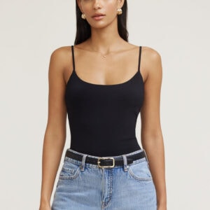 Kerina Wang - Nadia Sculpt Scoop Neck Camisole - Dynamite Clothing