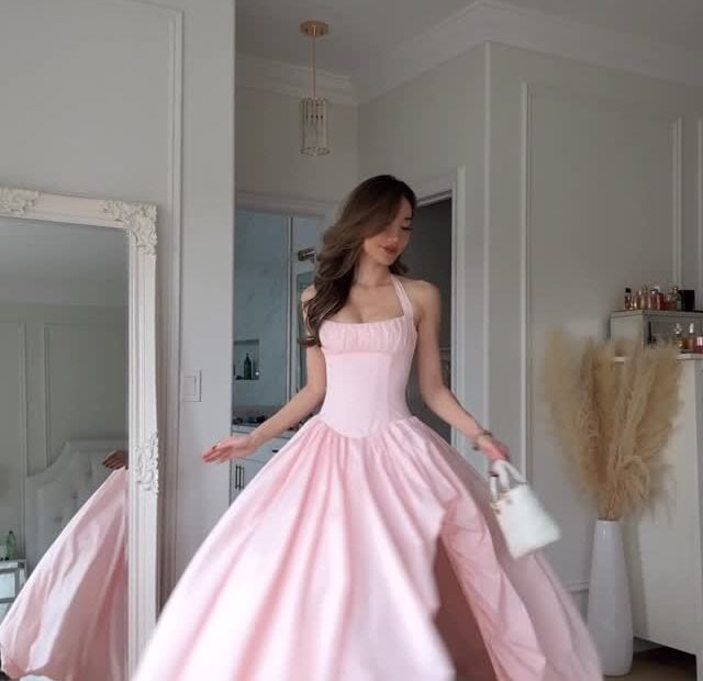 Kerina Wang - Pink Princess Babyboo Dress