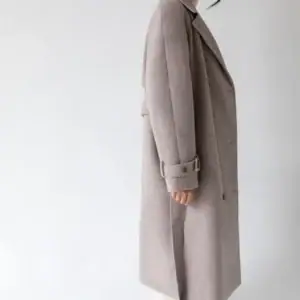 Kerina Wang - Wool Blend Trench Coat - Oak + Fort