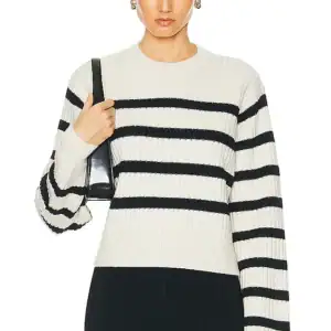 Kerina Wang - L'Academie by Marianna Brial Striped Sweater - Revolve