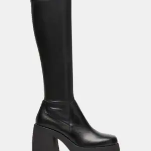 Kerina Wang - Berkleigh Black Platform Boots - Steve Madden