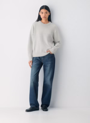 Kerina Wang - Essential Merino Wool Crew Sweater - Aritzia