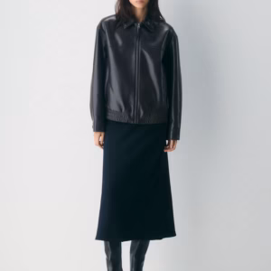 Kerina Wang - Wilfred Falcon Jacket - UnReal Leather - Aritzia