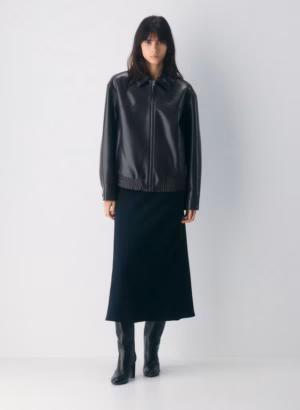 Kerina Wang - Wilfred Falcon Jacket - UnReal Leather - Aritzia