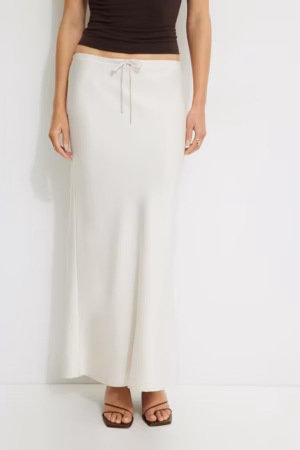 Kerina Wang - Yellow Slip Maxi Skirt