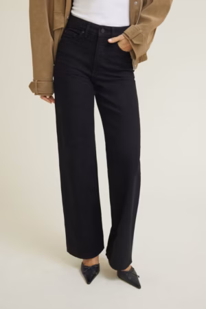 Kerina Wang - Heidi High Rise Wide Leg Jeans - Dynamite Clothing