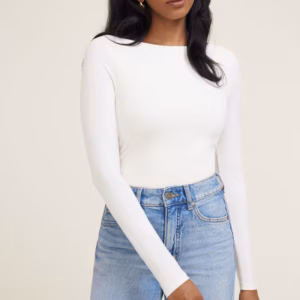 Kerina Wang - Nola Sculpt Long Sleeve Top - Dynamite Clothing