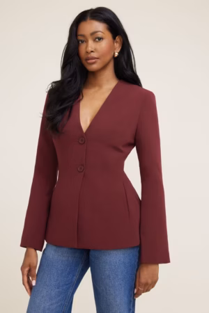 Kerina Wang - Hourglass Blazer - Dynamite Clothing
