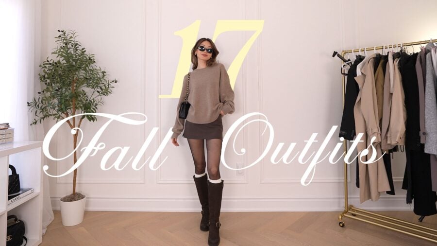 Kerina Wang - FALL LOOKBOOK 2025 | cozy & stylish outfits for everyone 🍂 on YouTube now!
