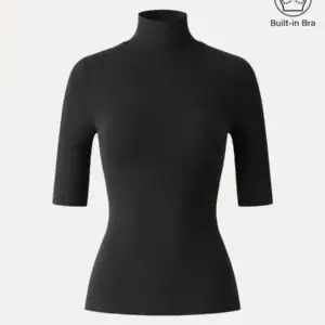 Kerina Wang - Essential Turtleneck Elbow Length Sleeve Brami - OGLMove