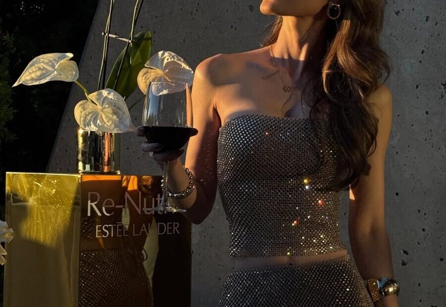 Kerina Wang - matching my dress with my skincare!