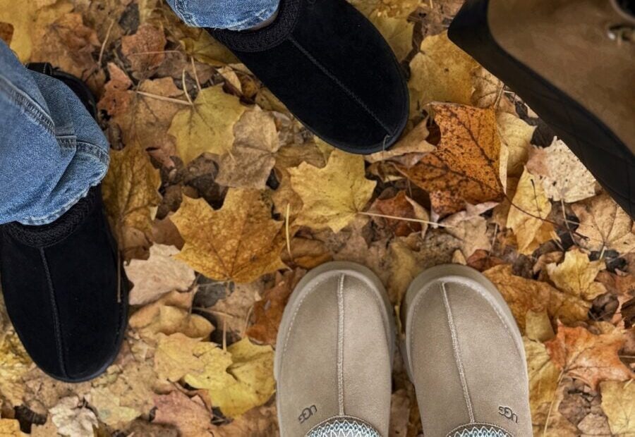 Kerina Wang - fall with my fave human and fave UGG 🍂