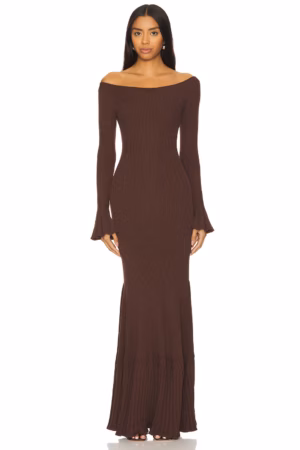 Kerina Wang - Lainey Maxi Knit Dress - Revolve