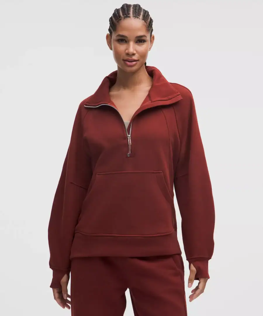 Scuba Oversized Funnel-Neck Half Zip Long – Lululemon