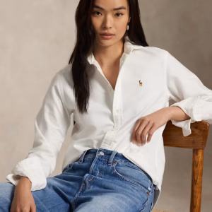 Kerina Wang - Slim Fit Oxford Shirt - Polo Ralph Lauren