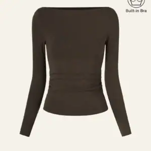 Kerina Wang - Modern Side Ruched Boatneck Brami Top - OGL