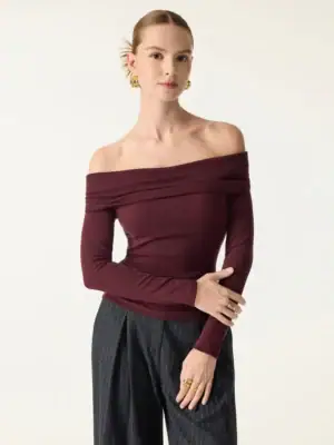 Kerina Wang - Multi-wear Versatile Necklines Long Sleeve Brami - OGL