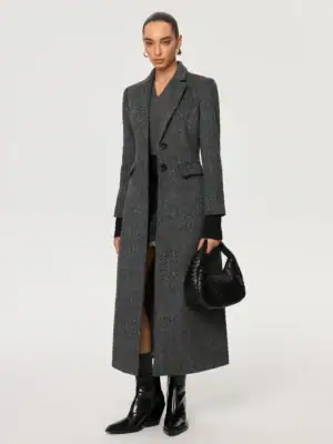 Kerina Wang - Flecked Wool-blend Coat - Commense