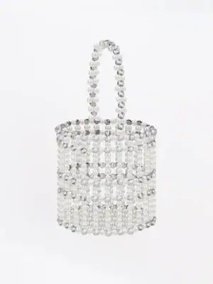 Kerina Wang - Pearl Diamond Mini Handbag - Miss Circle