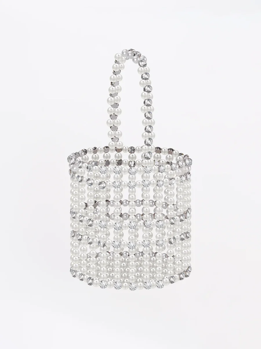 Pearl Diamond Mini Handbag – Miss Circle