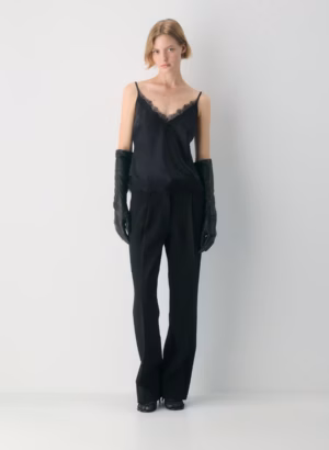 Kerina Wang - Motif Satin Camisole - Aritzia