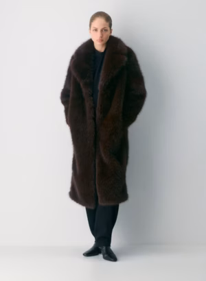 Kerina Wang - Cortina Coat Arctic Faux Fur - Aritzia