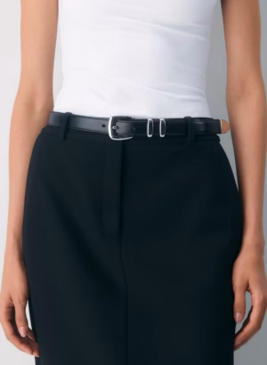 Kerina Wang - Legendary Solid Brass Veau Leather Belt - Aritzia (Copy)