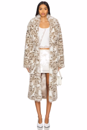 Kerina Wang - Majorelle x Emma Rose Lola Faux Fur Coat - Revolve