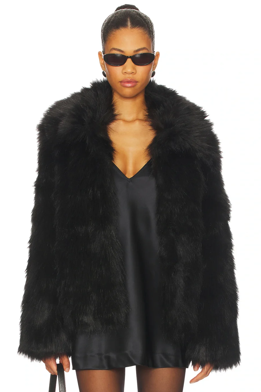Kennedy Faux Fur Coat (option)