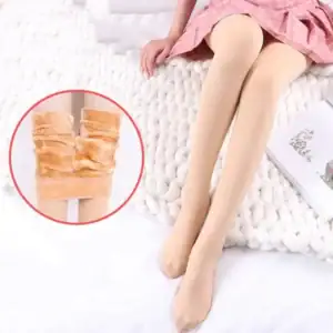 Kerina Wang - Fleece Lined Tights - YesStyle