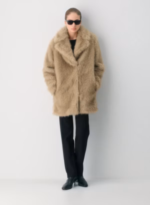 Kerina Wang - Verbier Coat - Arctic Faux Fur - Aritzia (Option)