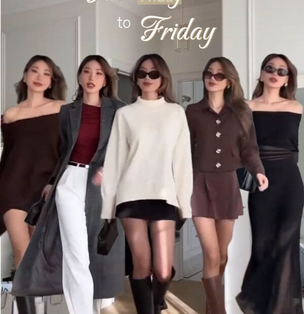 Kerina Wang - week in outfits 🗓️