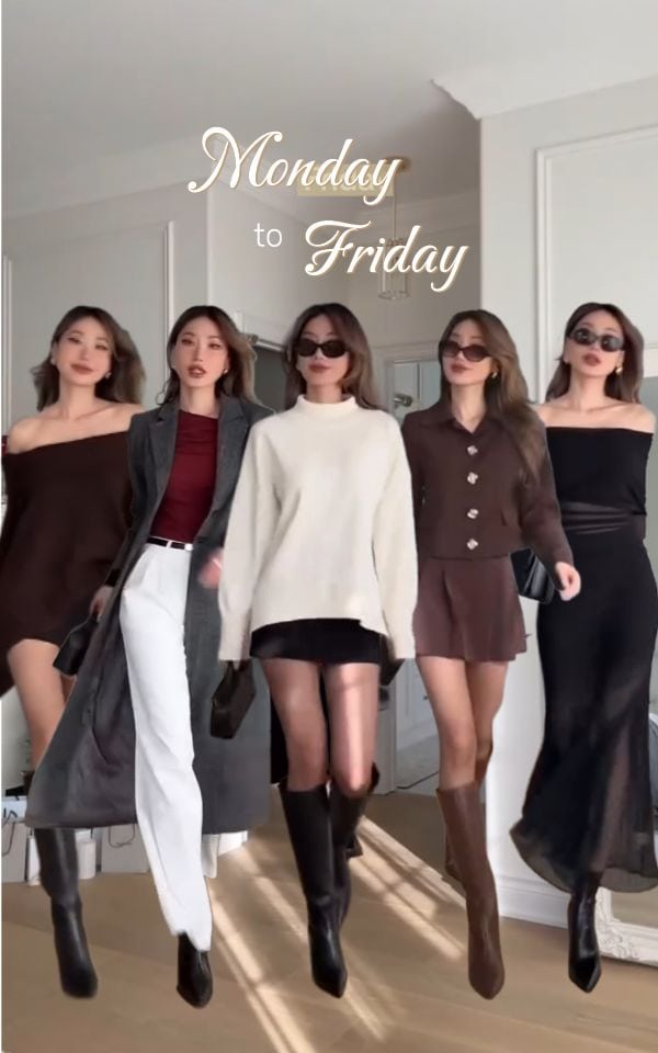 Kerina Wang - week in outfits 🗓️