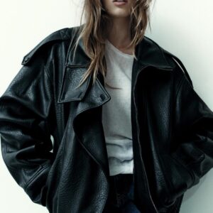 Kerina Wang - Faux Leather Jacket - Zara