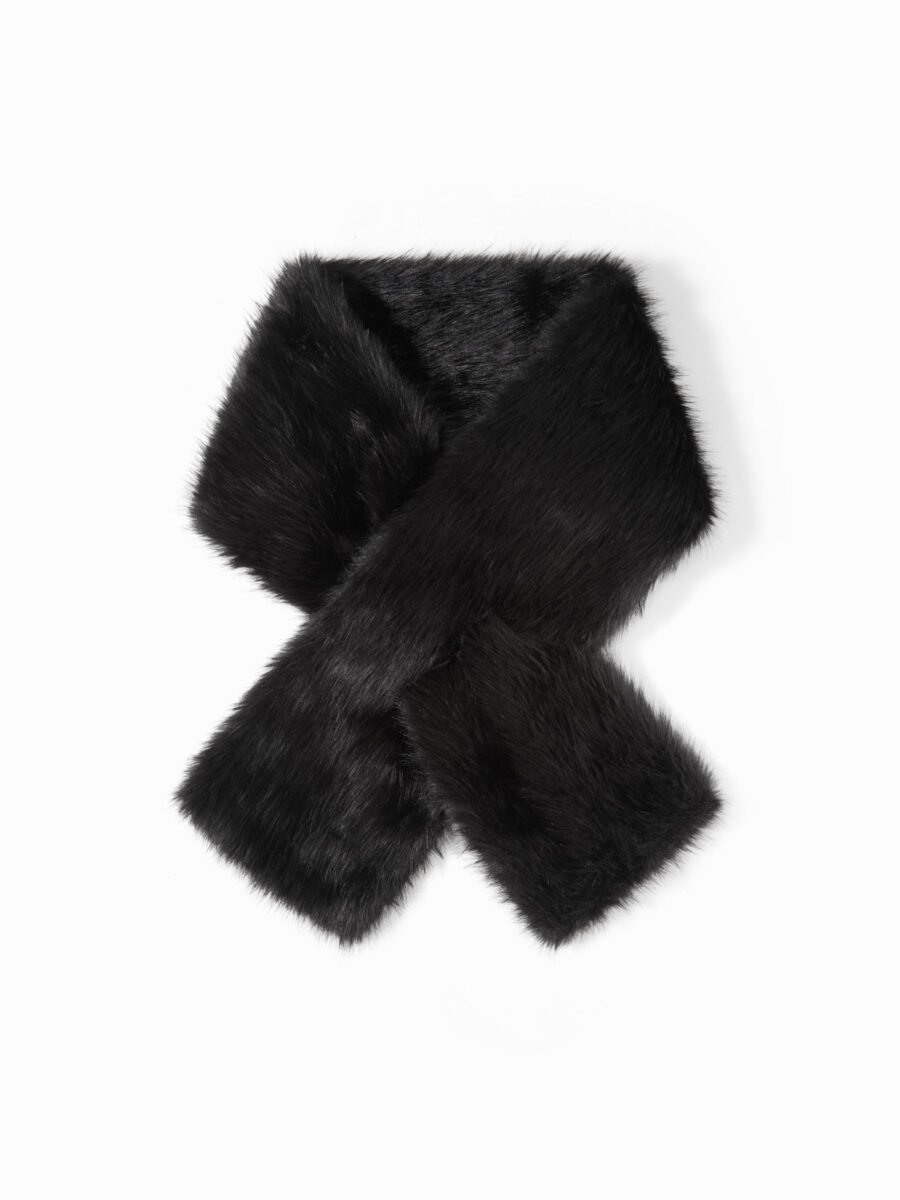 Fuzzy Scarf – Cider