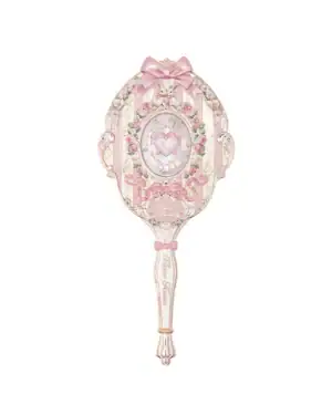 Kerina Wang - Bunny Garden Hand Mirror - Flower Knows