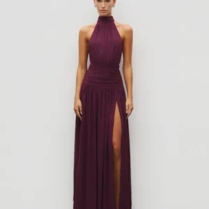 Kerina Wang - The Halter Slit Gown - Heiress Beverly Hills