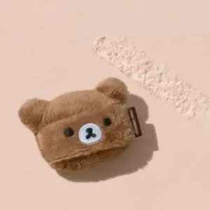 Kerina Wang - San-X Rilakkuma Chairoikoguma Airy Powder Puff - YesStyle
