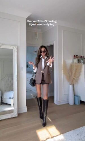 Kerina Wang - wearing vs styling