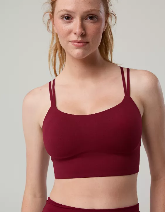 OFFLINE By Aerie Real Me Hold Up! Layered Sports Bra – Aerie