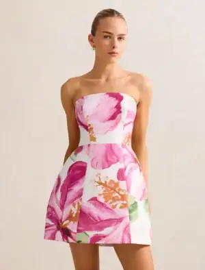Kerina Wang - Aisling Strapless Mini Dress - Ever New