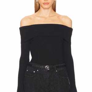 Kerina Wang - More To Come Candace Off Shoulder Sweater - Revolve