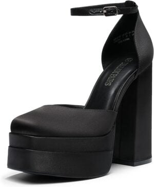 Platform Heels 5.5 inches Black – Dreams Shoes