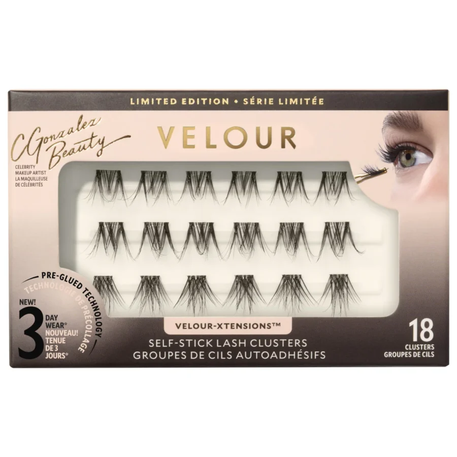 Velour x C Gonzalez Beauty Self-Stick Lash Clusters – Velour Lashes