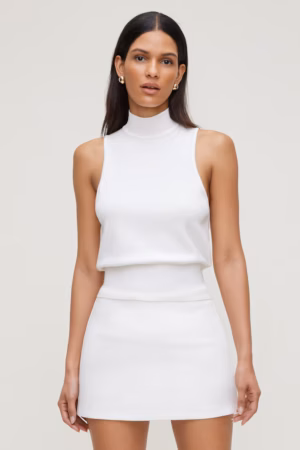 Kerina Wang - Mock Neck Sweater Vest - Dynamite