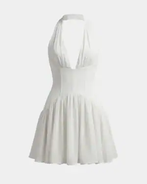 Kerina Wang - The Halter Corset Mini Dress - Heiress Beverly Hills