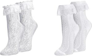 Kerina Wang - Lace Ankle Socks - Amazon